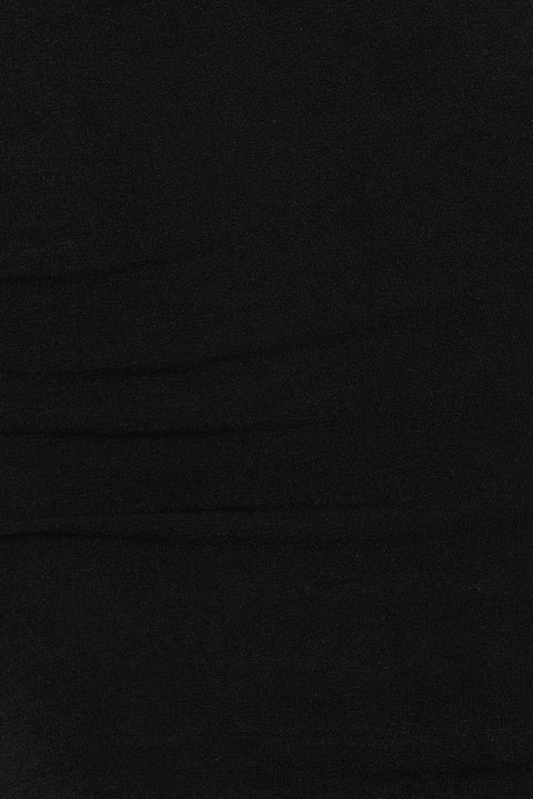 TWISTED MINI DRESS - BLACK