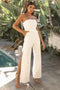 TAHARI JUMPSUIT - WHITE