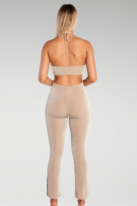 KYLIE JUMPSUIT - BEIGE