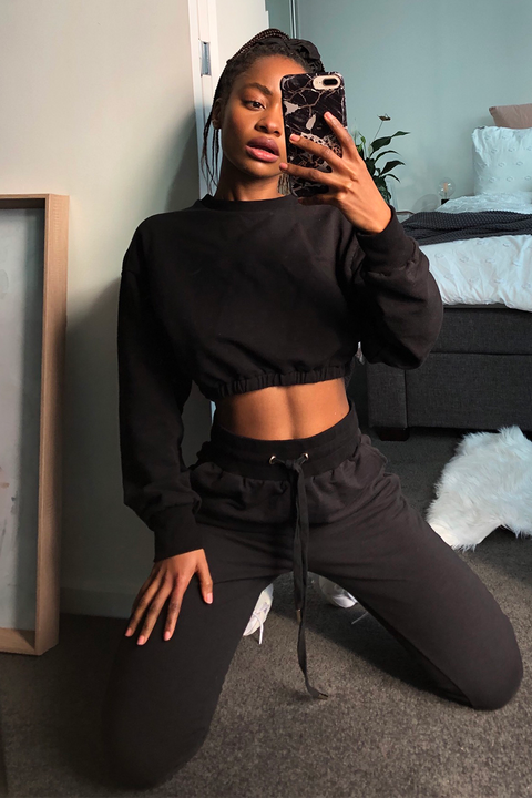 FELICIA TOP - BLACK