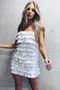 HOPE MINI DRESS - WHITE