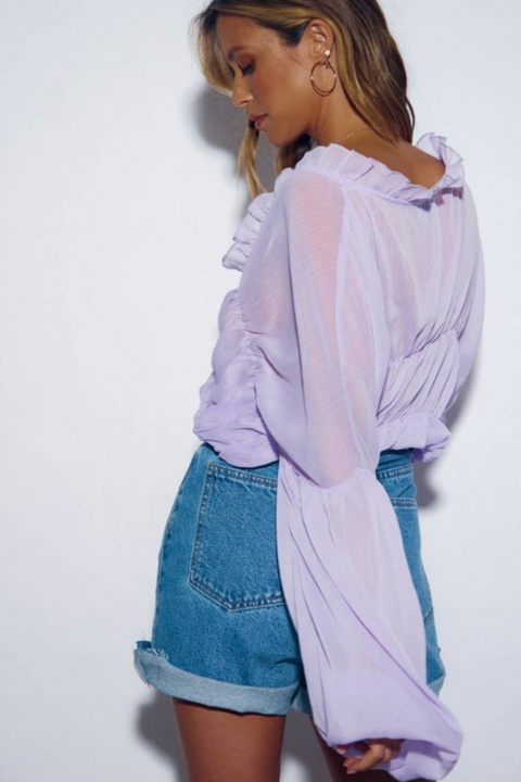 BALI TOP - LAVENDER