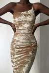 CARLITA DRESS - GOLD