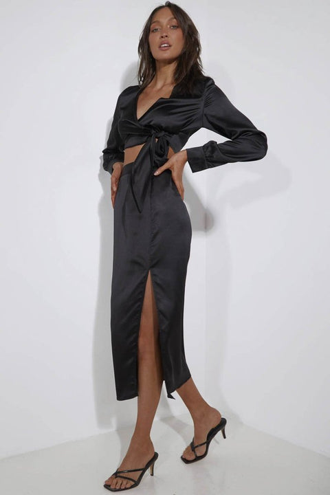 NIKITA SKIRT - BLACK