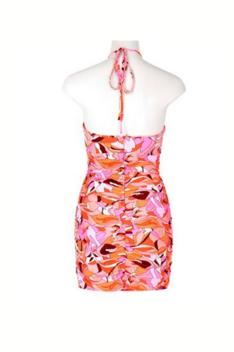 FLAMINGO MINI DRESS - PINK