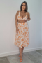 ISLAND SUNSET SKIRT - ORANGE