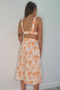 ISLAND SUNSET SKIRT - ORANGE