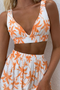 ISLAND SUNSET TOP - ORANGE