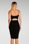 JENNIFER MIDI DRESS - BLACK