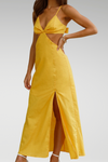 PALOMA MIDI DRESS - YELLOW