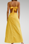 PALOMA MIDI DRESS - YELLOW