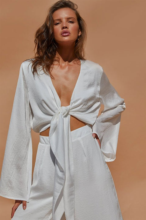 PLUTO JUMPSUIT - WHITE