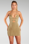 RYLIE MINI DRESS - OLIVE