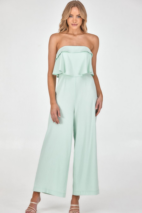 SWEET LIKE CANDY JUMPSUIT - MINT