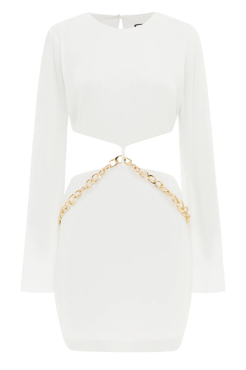 EMMA MINI DRESS - WHITE