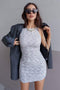 STEFANI DRESS - GREY MARLE