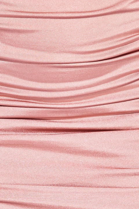 ROSÉ ALL DAY DRESS - DUSTY PINK