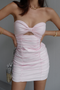 TAHNEE MINI DRESS - PINK