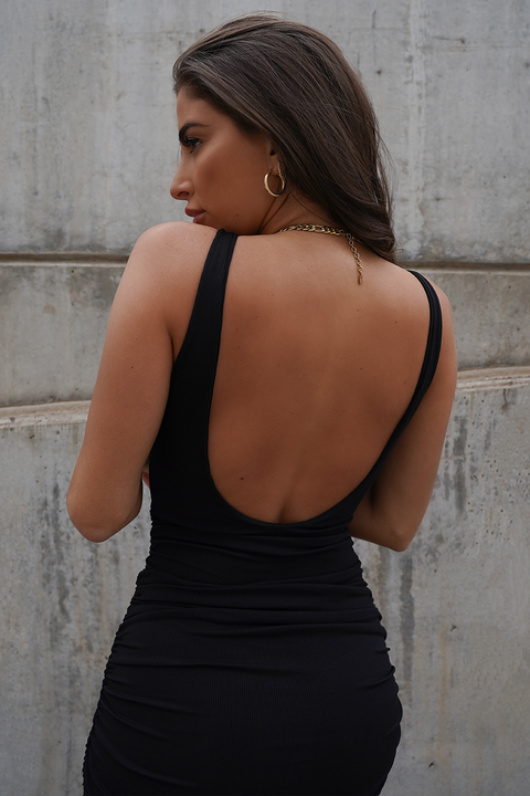 ZOYA DRESS - BLACK
